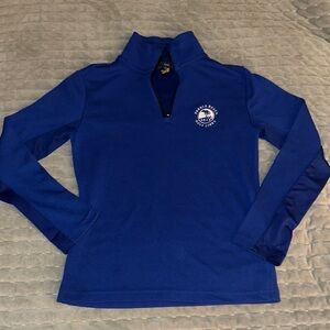 Blue Quarter-Zip Boys Pebble Beach Ralph Lauren Pullover